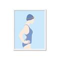 Picture of Swim Competition I  _GroupedProduct_Rectangle_Portrait_Framed_Matted_