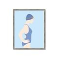 Picture of Swim Competition I  _GroupedProduct_Rectangle_Portrait_Framed_Matted_
