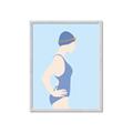 Picture of Swim Competition I  _GroupedProduct_Rectangle_Portrait_Framed_Matted_
