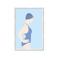 Picture of Swim Competition I  _GroupedProduct_Rectangle_Portrait_Framed_Matted_