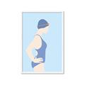 Picture of Swim Competition I  _GroupedProduct_Rectangle_Portrait_Framed_Matted_