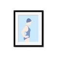 Picture of Swim Competition I  _GroupedProduct_Rectangle_Portrait_Framed_Matted_