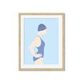 Picture of Swim Competition I  _GroupedProduct_Rectangle_Portrait_Framed_Matted_