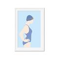 Picture of Swim Competition I  _GroupedProduct_Rectangle_Portrait_Framed_Matted_