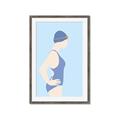 Picture of Swim Competition I  _GroupedProduct_Rectangle_Portrait_Framed_Matted_