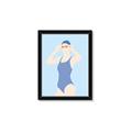 Picture of Swim Competition II  _GroupedProduct_Rectangle_Portrait_Framed_Matted_