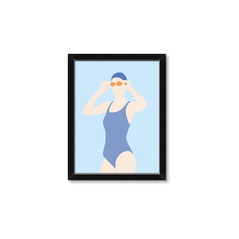 Picture of Swim Competition II  _GroupedProduct_Rectangle_Portrait_Framed_Matted_