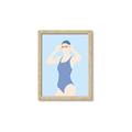 Picture of Swim Competition II  _GroupedProduct_Rectangle_Portrait_Framed_Matted_