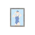 Picture of Swim Competition II  _GroupedProduct_Rectangle_Portrait_Framed_Matted_
