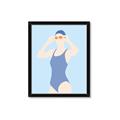 Picture of Swim Competition II  _GroupedProduct_Rectangle_Portrait_Framed_Matted_