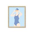 Picture of Swim Competition II  _GroupedProduct_Rectangle_Portrait_Framed_Matted_