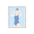 Picture of Swim Competition II  _GroupedProduct_Rectangle_Portrait_Framed_Matted_