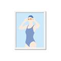 Picture of Swim Competition II  _GroupedProduct_Rectangle_Portrait_Framed_Matted_