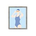 Picture of Swim Competition II  _GroupedProduct_Rectangle_Portrait_Framed_Matted_
