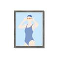 Picture of Swim Competition II  _GroupedProduct_Rectangle_Portrait_Framed_Matted_