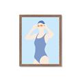 Picture of Swim Competition II  _GroupedProduct_Rectangle_Portrait_Framed_Matted_