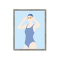 Picture of Swim Competition II  _GroupedProduct_Rectangle_Portrait_Framed_Matted_