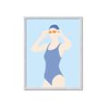 Picture of Swim Competition II  _GroupedProduct_Rectangle_Portrait_Framed_Matted_