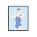Picture of Swim Competition II  _GroupedProduct_Rectangle_Portrait_Framed_Matted_