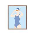 Picture of Swim Competition II  _GroupedProduct_Rectangle_Portrait_Framed_Matted_