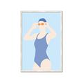 Picture of Swim Competition II  _GroupedProduct_Rectangle_Portrait_Framed_Matted_