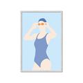 Picture of Swim Competition II  _GroupedProduct_Rectangle_Portrait_Framed_Matted_