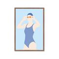 Picture of Swim Competition II  _GroupedProduct_Rectangle_Portrait_Framed_Matted_