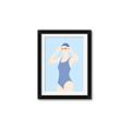 Picture of Swim Competition II  _GroupedProduct_Rectangle_Portrait_Framed_Matted_