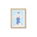Picture of Swim Competition II  _GroupedProduct_Rectangle_Portrait_Framed_Matted_