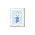 Picture of Swim Competition II  _GroupedProduct_Rectangle_Portrait_Framed_Matted_