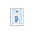Picture of Swim Competition II  _GroupedProduct_Rectangle_Portrait_Framed_Matted_