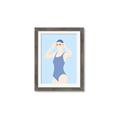Picture of Swim Competition II  _GroupedProduct_Rectangle_Portrait_Framed_Matted_
