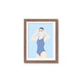 Picture of Swim Competition II  _GroupedProduct_Rectangle_Portrait_Framed_Matted_