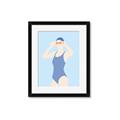 Picture of Swim Competition II  _GroupedProduct_Rectangle_Portrait_Framed_Matted_