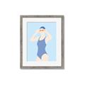 Picture of Swim Competition II  _GroupedProduct_Rectangle_Portrait_Framed_Matted_