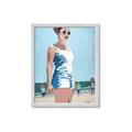 Picture of Beach Walk  _GroupedProduct_Rectangle_Portrait_Framed_Matted_