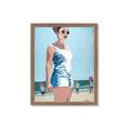 Picture of Beach Walk  _GroupedProduct_Rectangle_Portrait_Framed_Matted_
