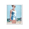Picture of Beach Walk  _GroupedProduct_Rectangle_Portrait_Framed_Matted_