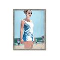 Picture of Beach Walk  _GroupedProduct_Rectangle_Portrait_Framed_Matted_