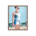 Picture of Beach Walk  _GroupedProduct_Rectangle_Portrait_Framed_Matted_