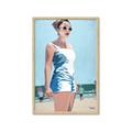Picture of Beach Walk  _GroupedProduct_Rectangle_Portrait_Framed_Matted_
