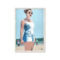 Picture of Beach Walk  _GroupedProduct_Rectangle_Portrait_Framed_Matted_