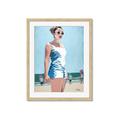 Picture of Beach Walk  _GroupedProduct_Rectangle_Portrait_Framed_Matted_