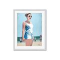 Picture of Beach Walk  _GroupedProduct_Rectangle_Portrait_Framed_Matted_