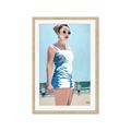 Picture of Beach Walk  _GroupedProduct_Rectangle_Portrait_Framed_Matted_