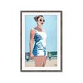 Picture of Beach Walk  _GroupedProduct_Rectangle_Portrait_Framed_Matted_