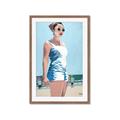 Picture of Beach Walk  _GroupedProduct_Rectangle_Portrait_Framed_Matted_