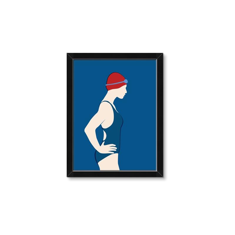 Picture of Swim Competition III  _GroupedProduct_Rectangle_Portrait_Framed_Matted_