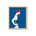 Picture of Swim Competition III  _GroupedProduct_Rectangle_Portrait_Framed_Matted_