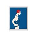 Picture of Swim Competition III  _GroupedProduct_Rectangle_Portrait_Framed_Matted_